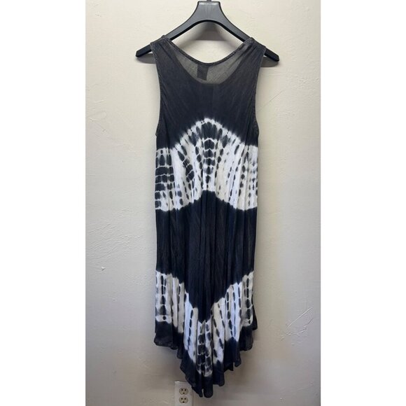 Phases Womens One Size S M L Pullover Butterfly Tie Dye Tunic Dress Boho Hippie - Picture 5 of 6